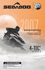 BRP Sea-doo 4-TEC Series 2007 Gebruikershandleiding