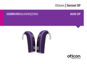 oticon Sensei SP Gebruiksaanwijzing