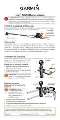 Garmin zumo 550 Instructieblad