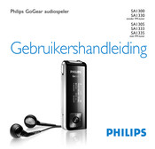 Philips GoGear SA1333 Gebruikershandleiding