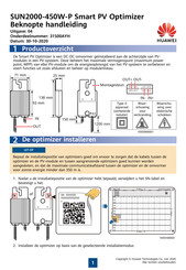 Huawei SUN2000-450W-P Beknopte Handleiding