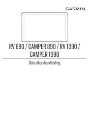 Garmin CAMPER 1090 Gebruikershandleiding