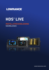 Lowrance HDS LIVE Installatiehandleiding