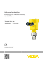 Vega VEGAPULS 64 Beknopte Handleiding