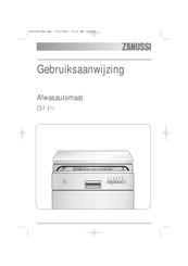 Zanussi ZDF 311 Gebruiksaanwijzing