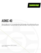 Shure AONIC 40 Handleiding