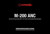 V-Moda M-200 ANC Gebruikershandleiding