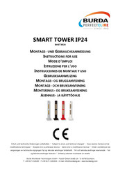 Burda SMART TOWER IP24 Gebruiksaanwijzing