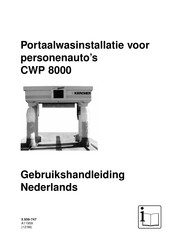 Kärcher CWP 8000 Gebruikshandleiding