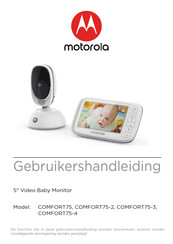 Motorola COMFORT75-2 Gebruikershandleiding