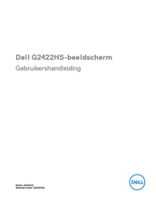 Dell G2422HS Gebruikershandleiding