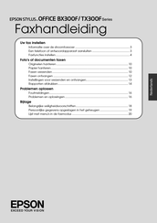 Epson STYLUS OFFICE BX300F Series Handleiding