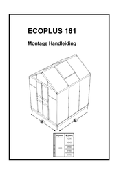 Tuinkas ECOPLUS 161 Montagehandleiding