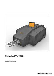 Weidmüller PrintJet ADVANCED Gebruikershandleiding