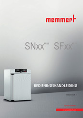 Memmert SN PLUS Series Bedieningshandleiding