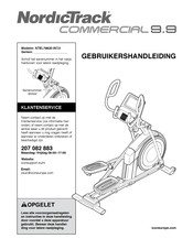 NordicTrack NTEL79820-INT.0 Gebruikershandleiding