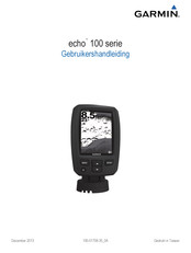 Garmin echo 100 Gebruikershandleiding