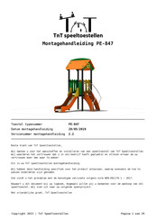 TNT PE-847 Montagehandleiding