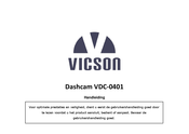 VICSON VDC-0401 Handleiding