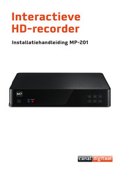 CanalDigitaal MP-201 Installatiehandleiding