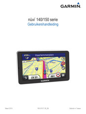 Garmin Nuvi 140 Series Gebruikershandleiding