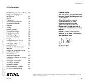 Stihl HL 91 K Handleiding