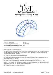 TNT K-413 Montagehandleiding