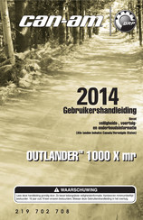 BRP can-am OUTLANDER 1000 X mr 2014 Gebruikershandleiding