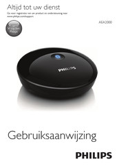 Philips AEA 2000 Gebruiksaanwijzing