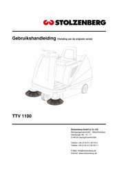 Stolzenberg TTV 1100 Gebruikshandleiding