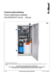 ProMinent CHLORINSITU IIa 240 Onderhoudshandleiding