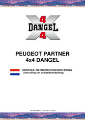 DANGEL 4X4 Gebruiks- En Onderhoudshandleiding