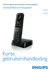 Philips D450 Korte Gebruikershandleiding