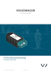 Volkswagen VAS 652 003 Gebruiksaanwijzing