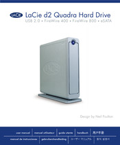 LaCie d2 Quadra Hard Drive Gebruikershandleiding