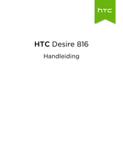 HTC Desire 816 Handleiding