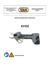 Volpi KV310 Gebruiksaanwijzing