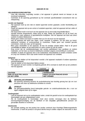 Denver IR-100 Handleiding En Veiligheidsvoorschriften