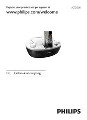 Philips AZD208/12 Gebruiksaanwijzing