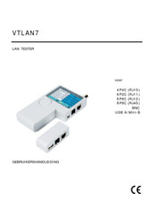 Velleman VTLAN7 Gebruikershandleiding