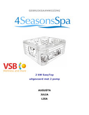 VSB 4SeasonsSpa 2 kW EasyTop Gebruiksaanwijzing