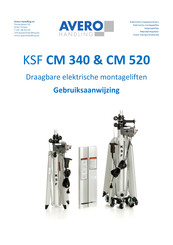 KSF CM 340 Gebruiksaanwijzing