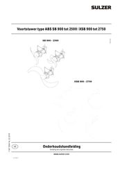 Sulzer XSB 931 M Onderhoudshandleiding