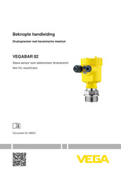 Vega VEGABAR 82 Beknopte Handleiding