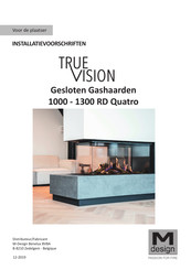 M Design TRUE VISION 1000 RD Quatro Installatievoorschriften