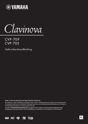 Yamaha Clavinova CVP-709 Gebruikershandleiding