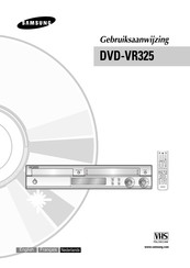 Samsung DVD-VR325 Gebruiksaanwijzing