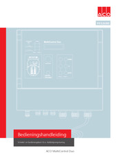 ACO MultiControl Duo Bedieningshandleiding