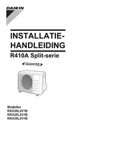 Daikin RXG20L2V1B Installatiehandleiding