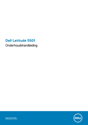 Dell Latitude 5501 Onderhoudshandleiding